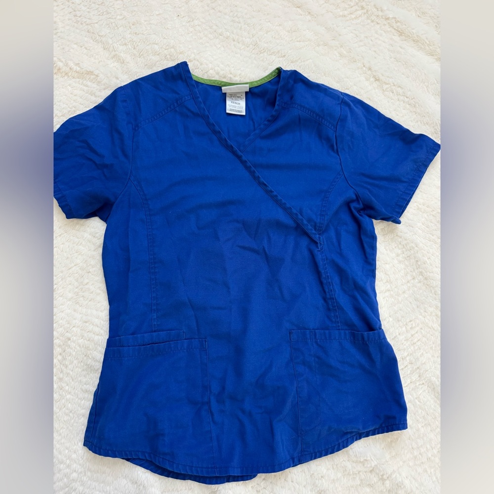 Blue Scrub Set - Picture 2 of 8